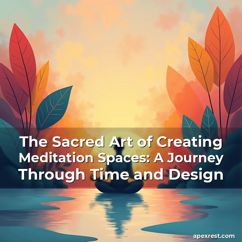 Artistic representation for The Sacred Art of Creating Meditation Spaces: A Journey Through Time and Design