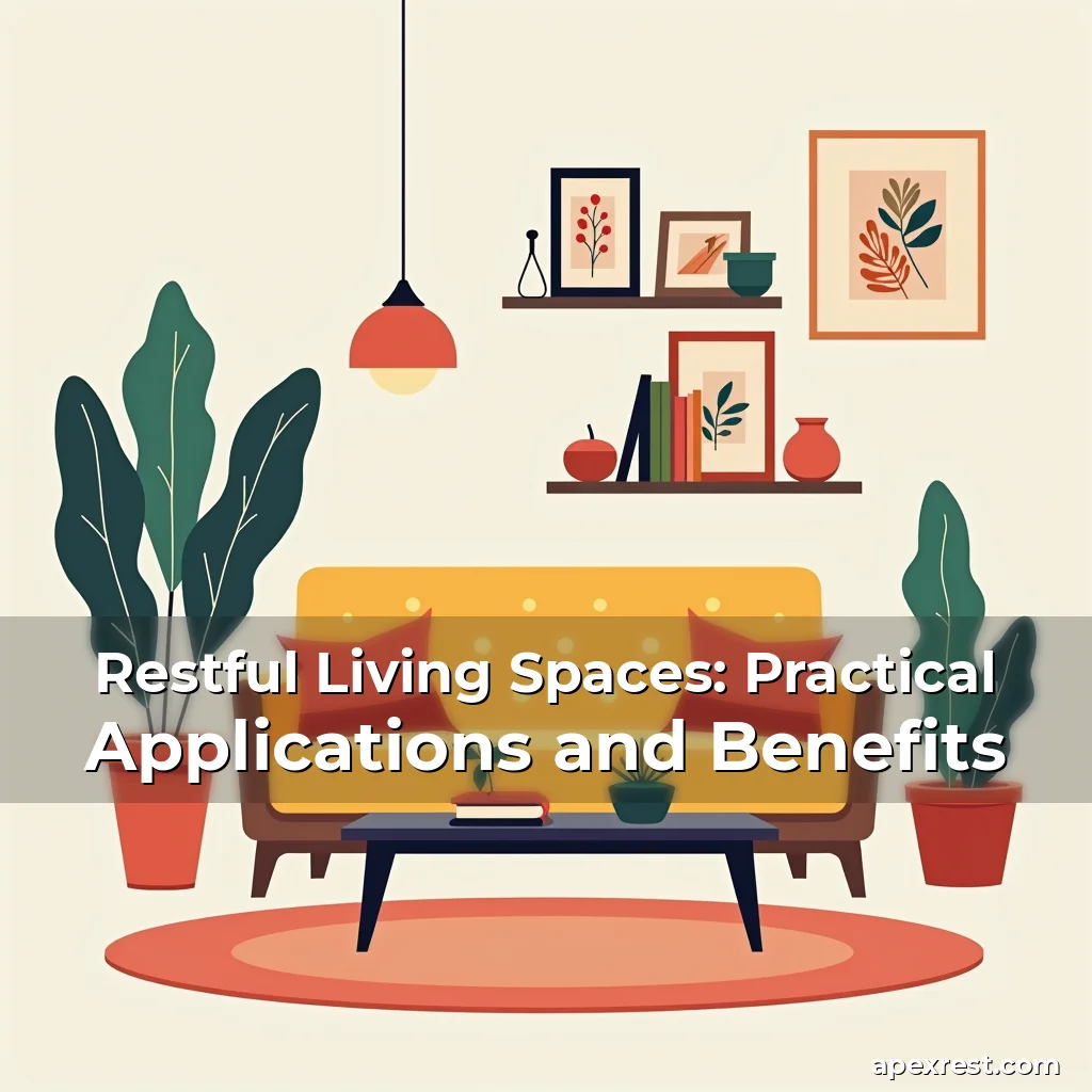 Artistic representation for Restful Living Spaces: Practical Applications and Benefits