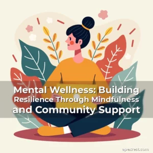 Artistic representation for Mental Wellness: Building Resilience Through Mindfulness and Community Support
