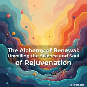Artistic representation for The Alchemy of Renewal: Unveiling the Science and Soul of Rejuvenation