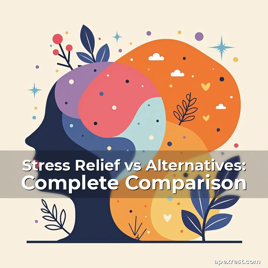 Artistic representation for Stress Relief vs Alternatives: Complete Comparison