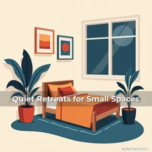Artistic representation for Quiet Retreats for Small Spaces