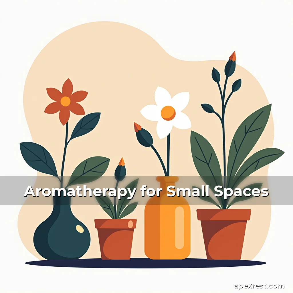 Artistic representation for Aromatherapy for Small Spaces
