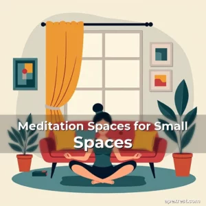 Artistic representation for Meditation Spaces for Small Spaces