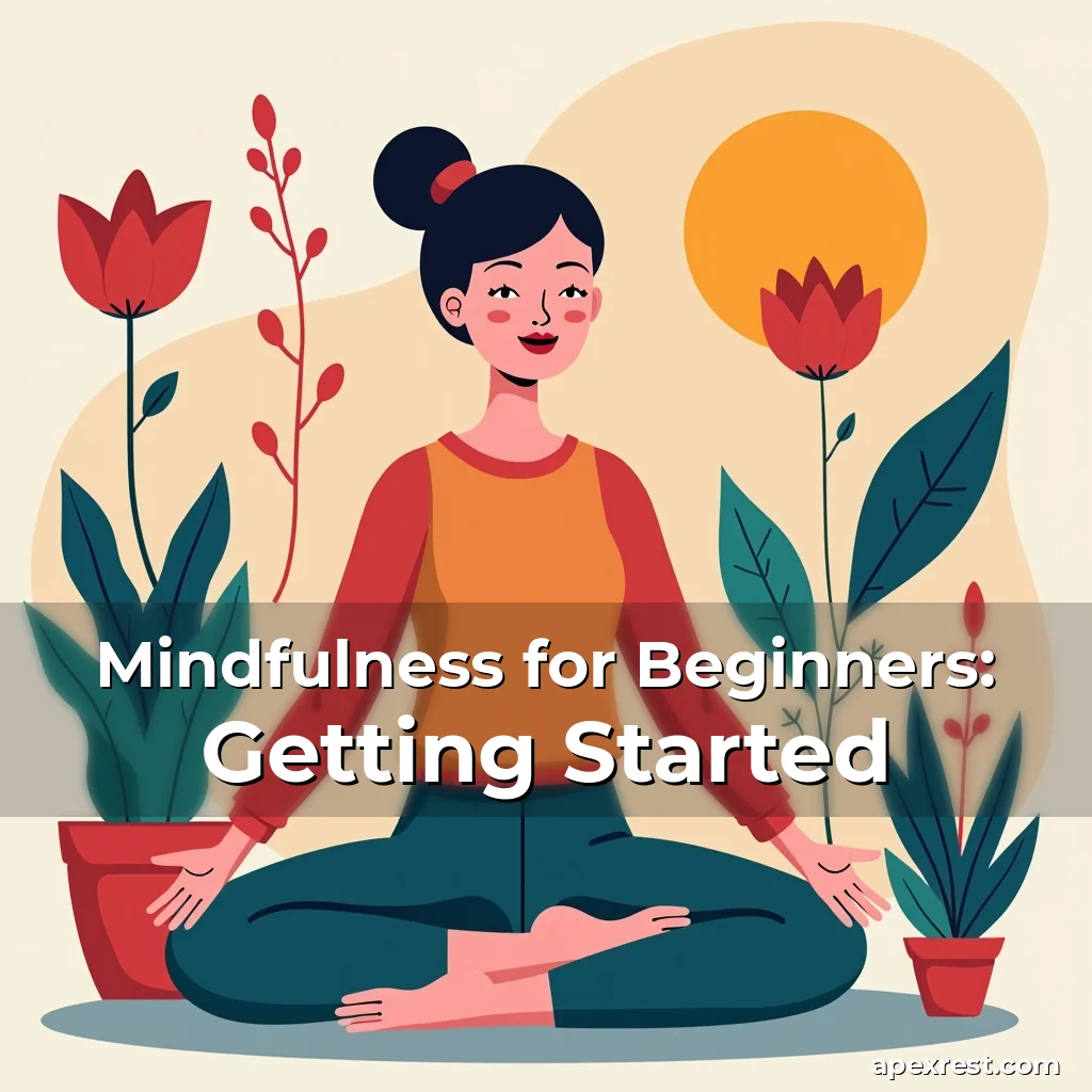 Artistic representation for Mindfulness for Beginners: Getting Started