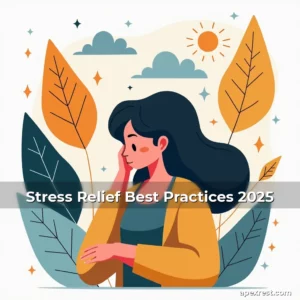 Artistic representation for Stress Relief Best Practices 2025