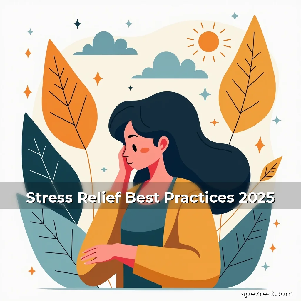 Artistic representation for Stress Relief Best Practices 2025