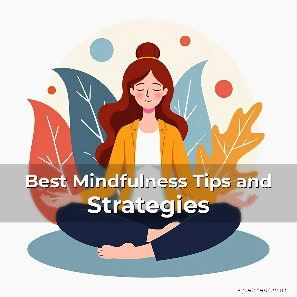 Artistic representation for Best Mindfulness Tips and Strategies