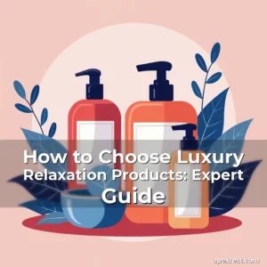 Artistic representation for How to Choose Luxury Relaxation Products: Expert Guide