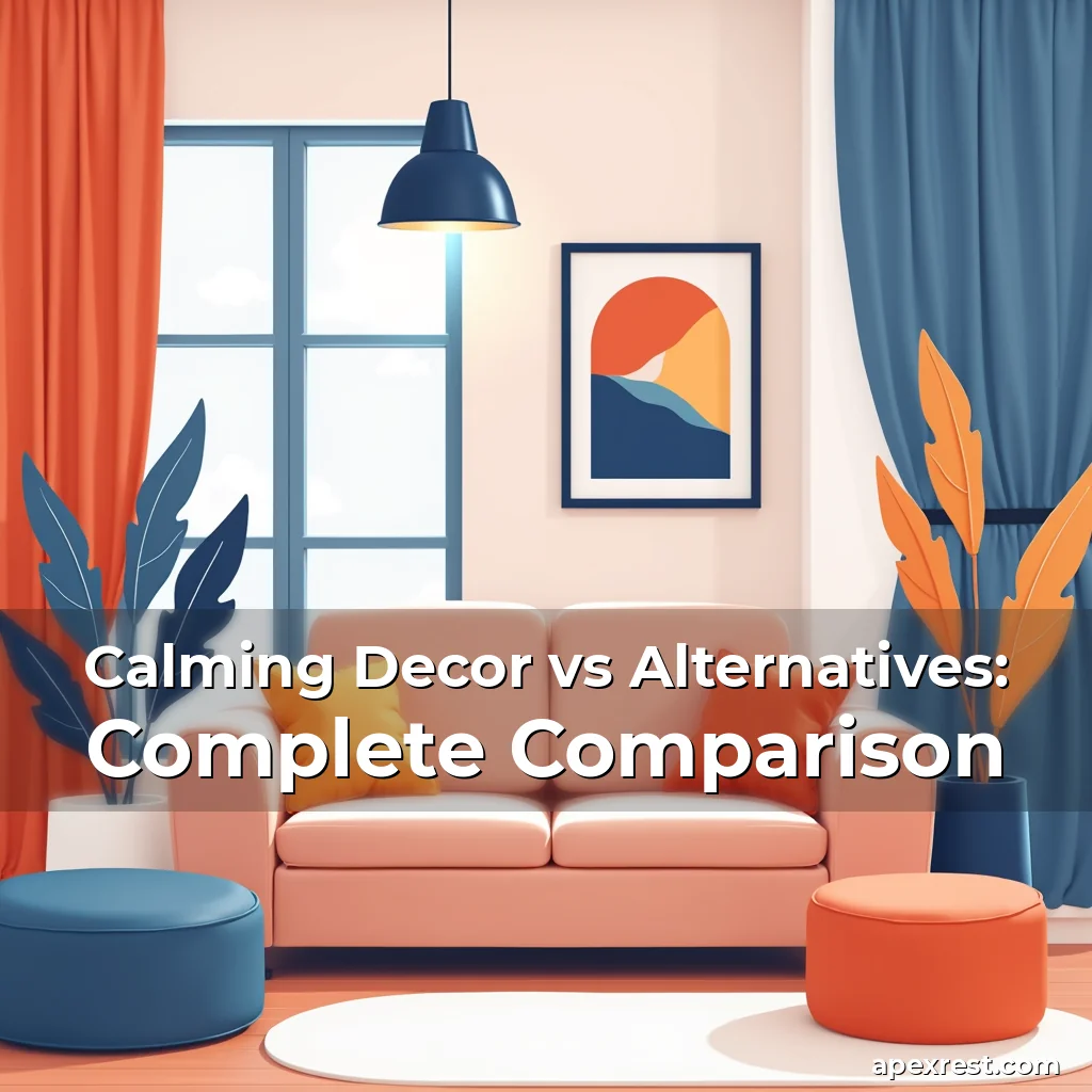 Artistic representation for Calming Decor vs Alternatives: Complete Comparison