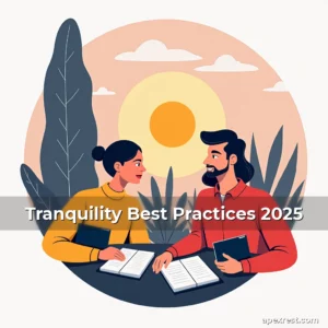 Artistic representation for Tranquility Best Practices 2025