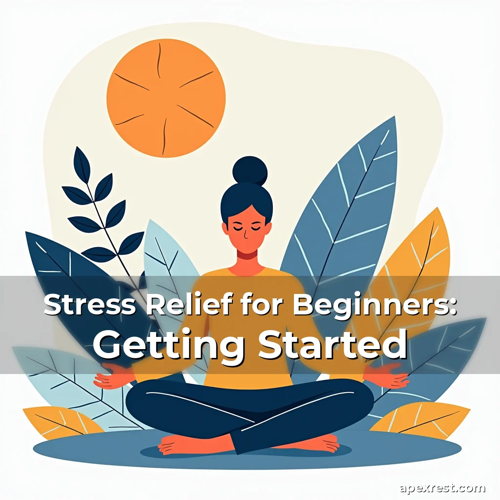 Artistic representation for Stress Relief for Beginners: Getting Started