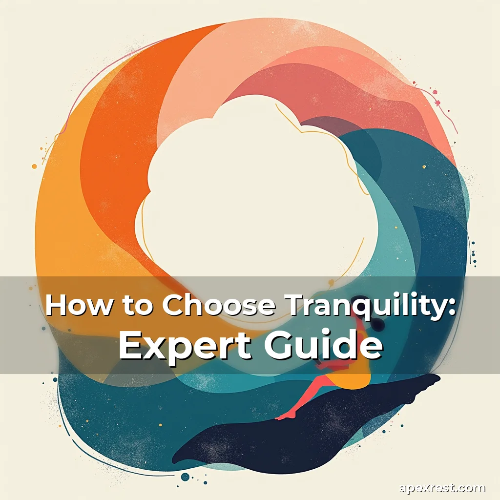 Artistic representation for How to Choose Tranquility: Expert Guide