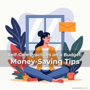 Artistic representation for Self-Care Practices on a Budget: Money-Saving Tips
