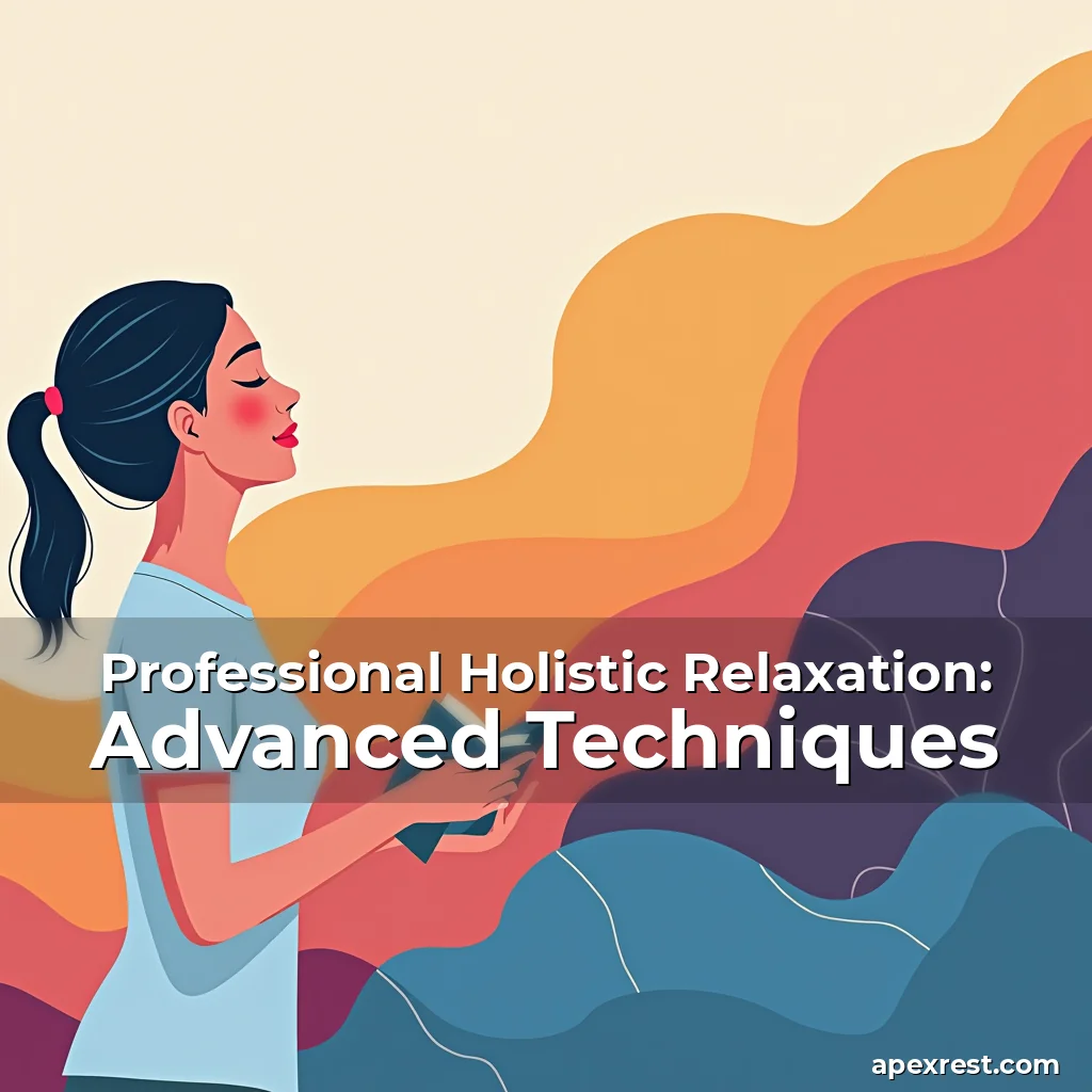 Artistic representation for Professional Holistic Relaxation: Advanced Techniques