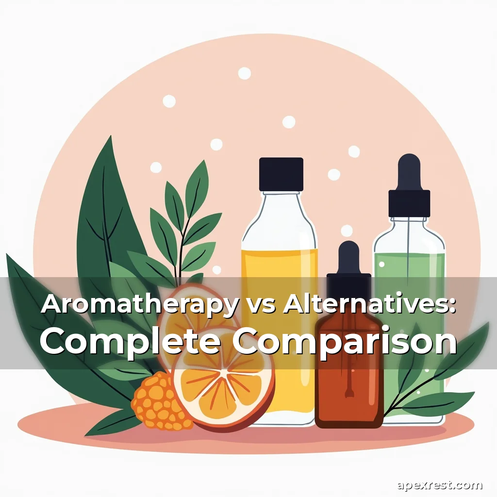 Artistic representation for Aromatherapy vs Alternatives: Complete Comparison