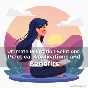 Artistic representation for Ultimate Relaxation Solutions: Practical Applications and Benefits