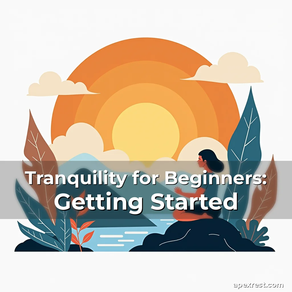 Artistic representation for Tranquility for Beginners: Getting Started