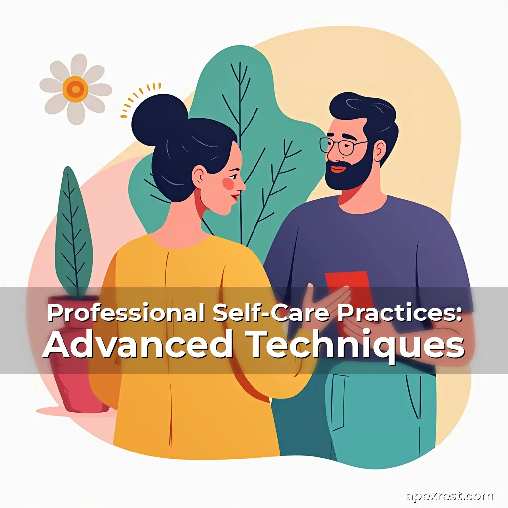 Artistic representation for Professional Self-Care Practices: Advanced Techniques