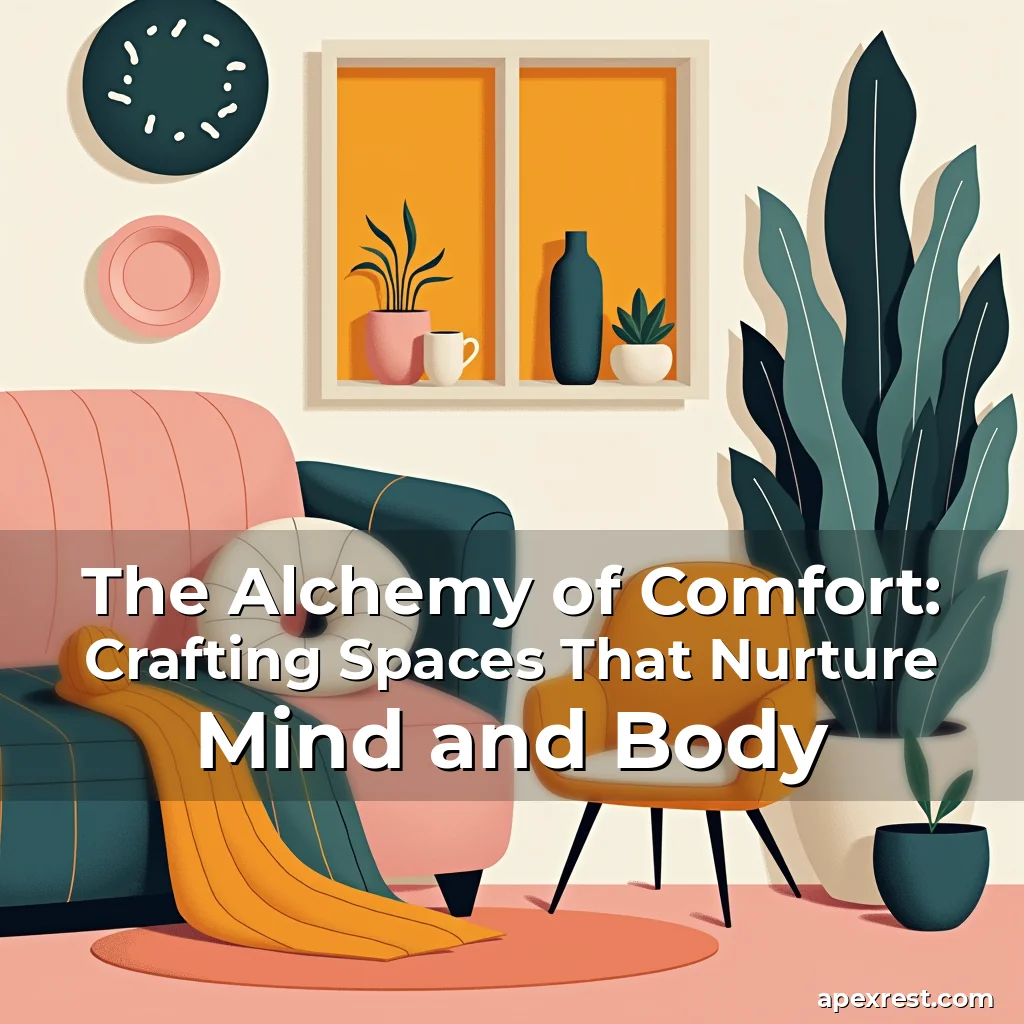 Artistic representation for The Alchemy of Comfort: Crafting Spaces That Nurture Mind and Body