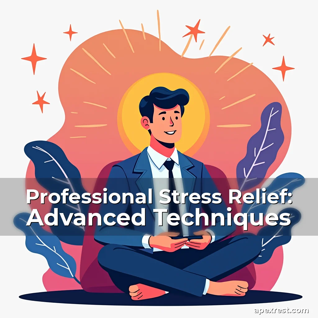 Artistic representation for Professional Stress Relief: Advanced Techniques