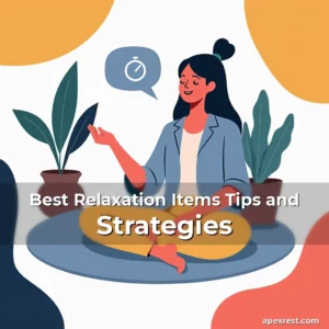 Artistic representation for Best Relaxation Items Tips and Strategies