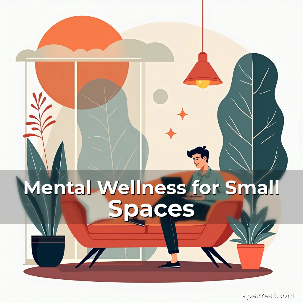 Artistic representation for Mental Wellness for Small Spaces
