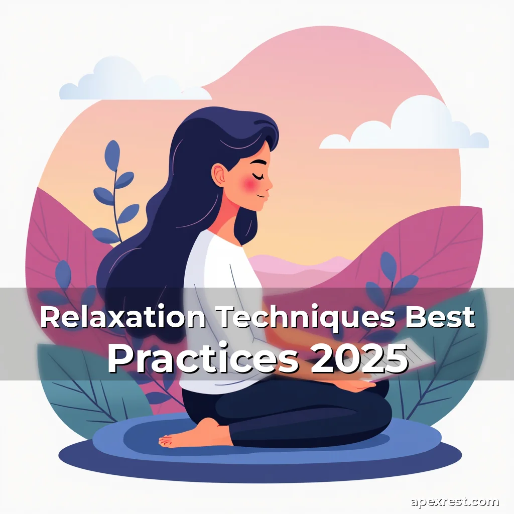 Artistic representation for Relaxation Techniques Best Practices 2025