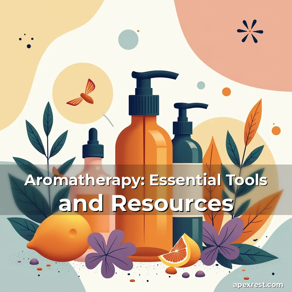Artistic representation for Aromatherapy: Essential Tools and Resources