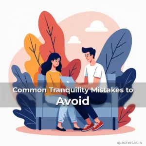 Artistic representation for Common Tranquility Mistakes to Avoid