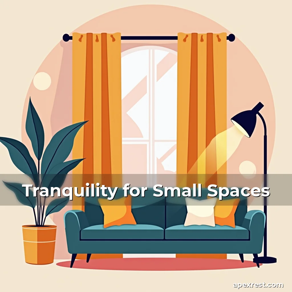 Artistic representation for Tranquility for Small Spaces