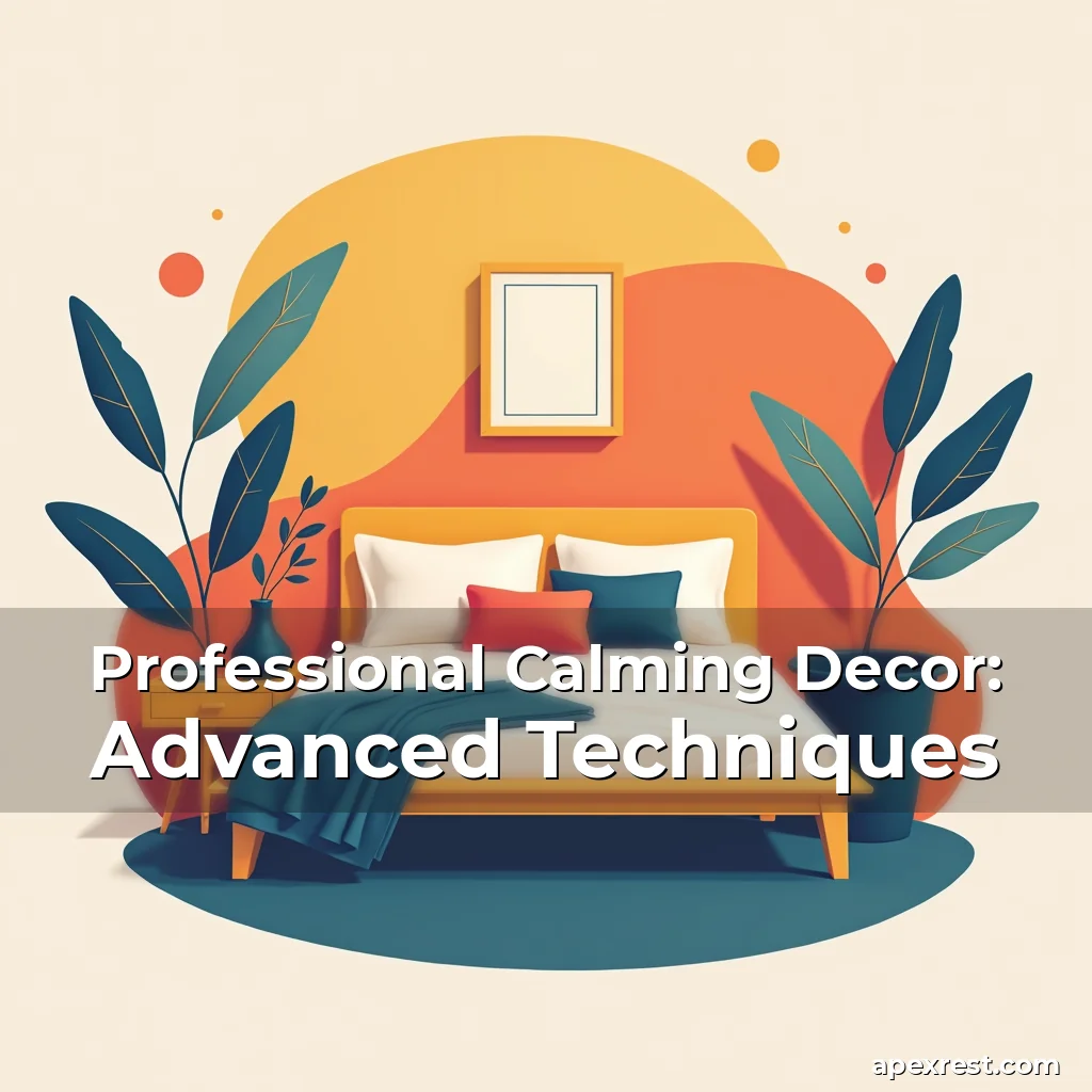 Artistic representation for Professional Calming Decor: Advanced Techniques