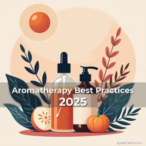 Artistic representation for Aromatherapy Best Practices 2025