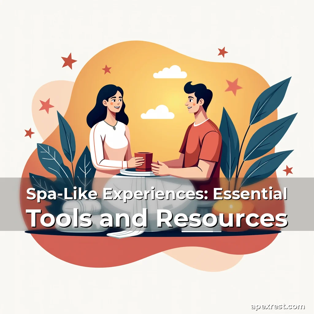 Artistic representation for Spa-Like Experiences: Essential Tools and Resources