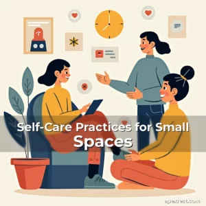 Artistic representation for Self-Care Practices for Small Spaces