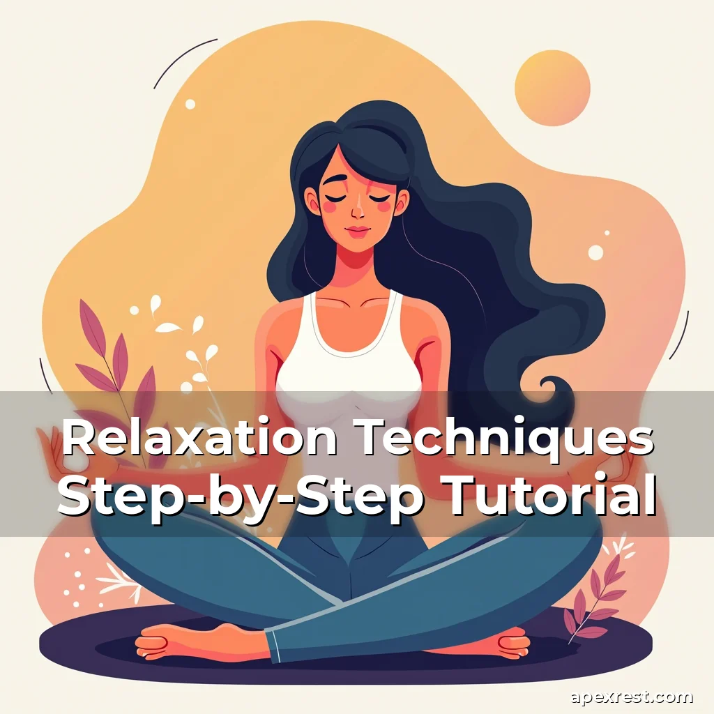 Artistic representation for Relaxation Techniques Step-by-Step Tutorial