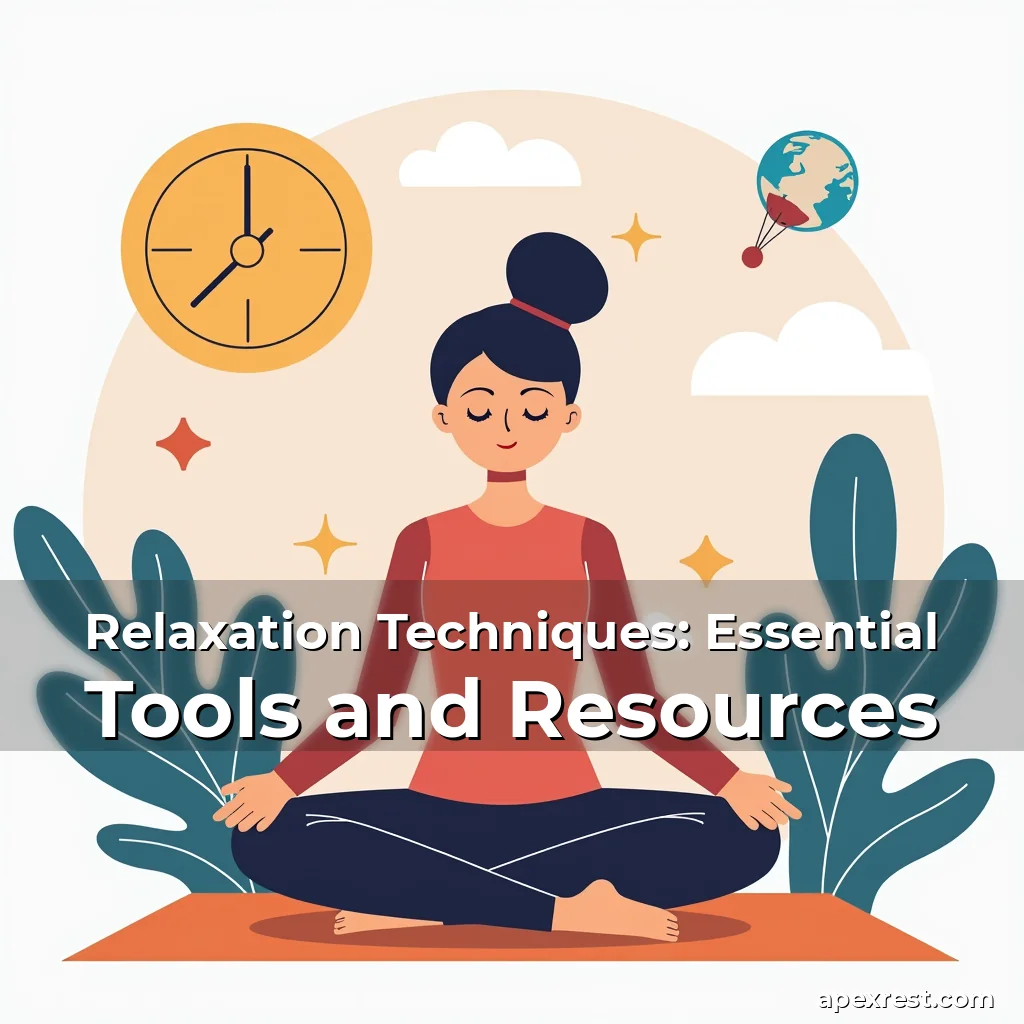 Artistic representation for Relaxation Techniques: Essential Tools and Resources
