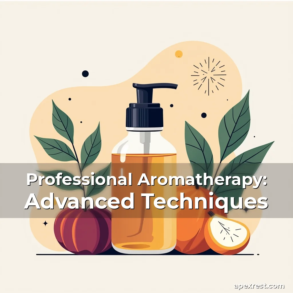 Artistic representation for Professional Aromatherapy: Advanced Techniques